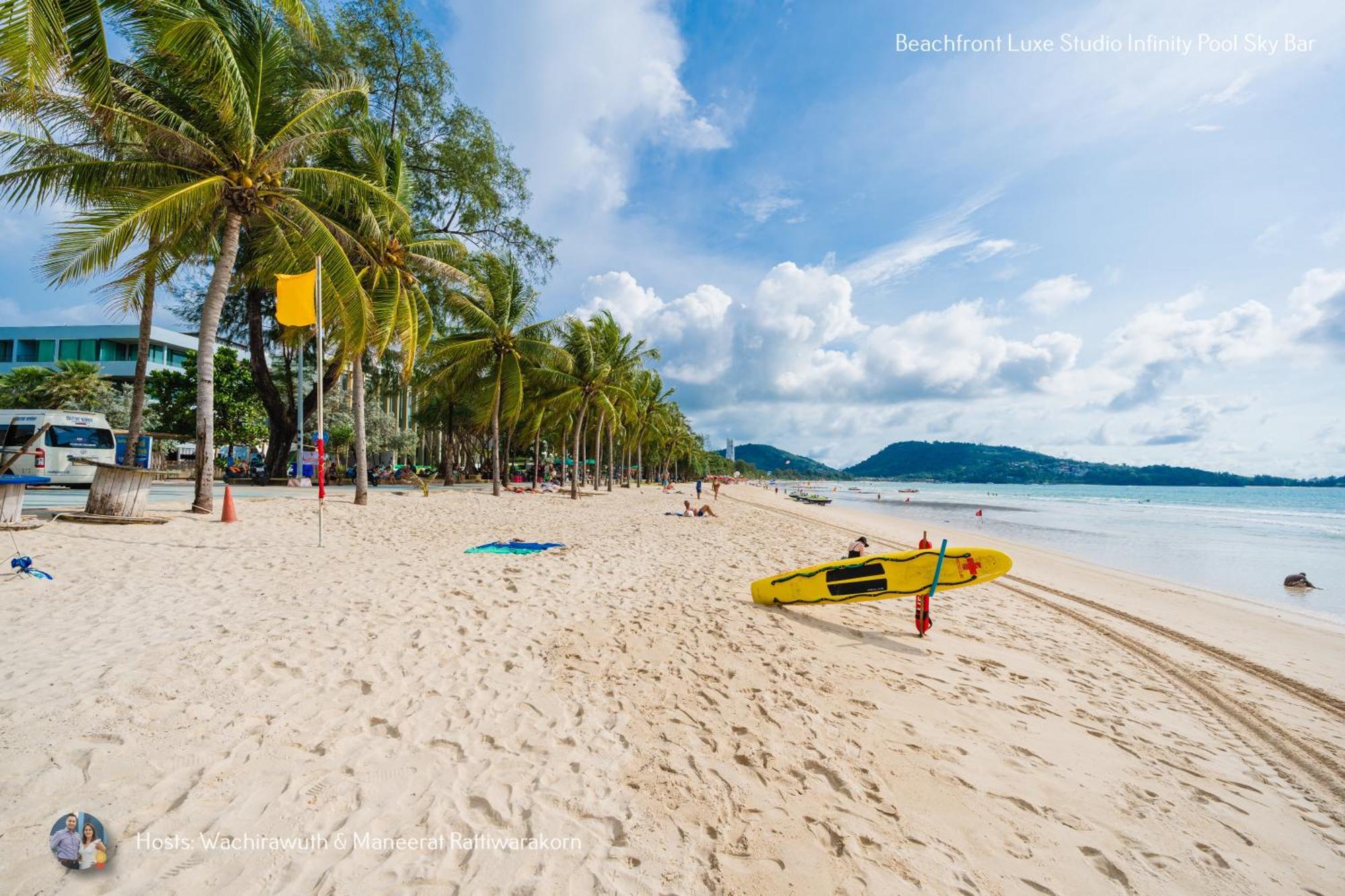 Beachfront Deluxe Infinity Pool Pangsapuri Patong
